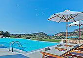 Swimmingpool beim Crete Golf Hotel bei Chersonissos auf Kreta