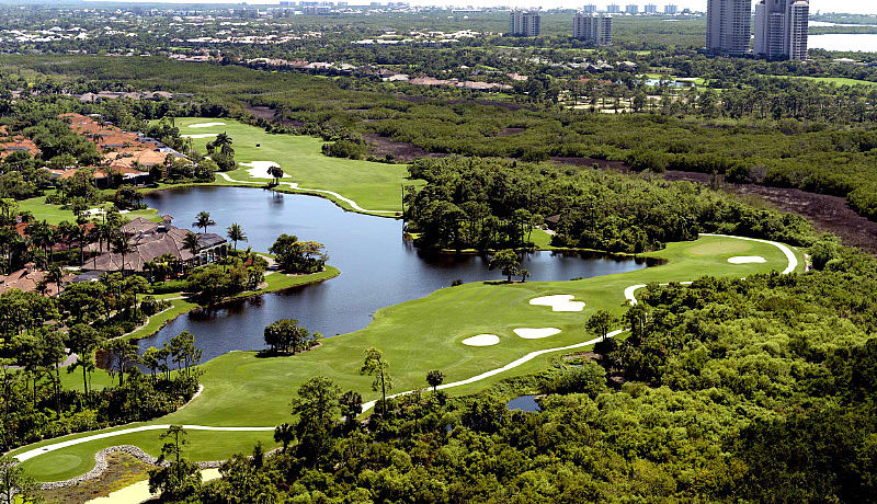 Bonita Bay Golf Club in Bonita Springs / Golfreisen Florida
