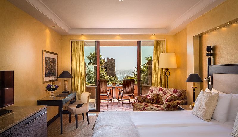 Doppelzimmer Mediterranean im Kempinski Hotel Bahia an der Costa del Sol / Golfreisen Spanien
