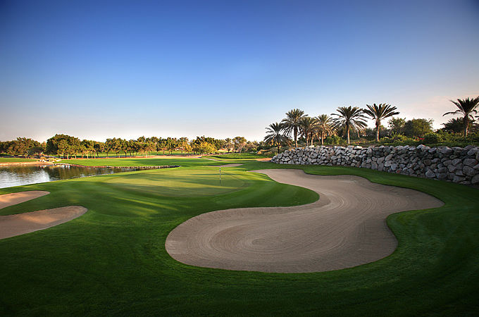 Abu Dhabi Golf Club in den VAE / Golfreisen Abu Dhabi