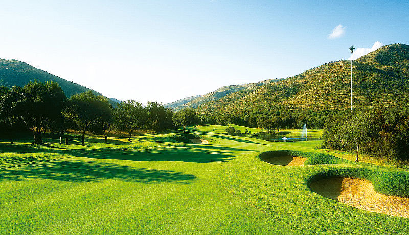 Sun City Golf Gary Player Course / Golfreisen Südafrika