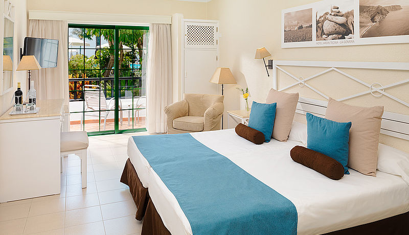 Doppelzimmer Standard im Hotel Jardin Tecina auf La Gomera / Golfreisen Kanarische Inseln