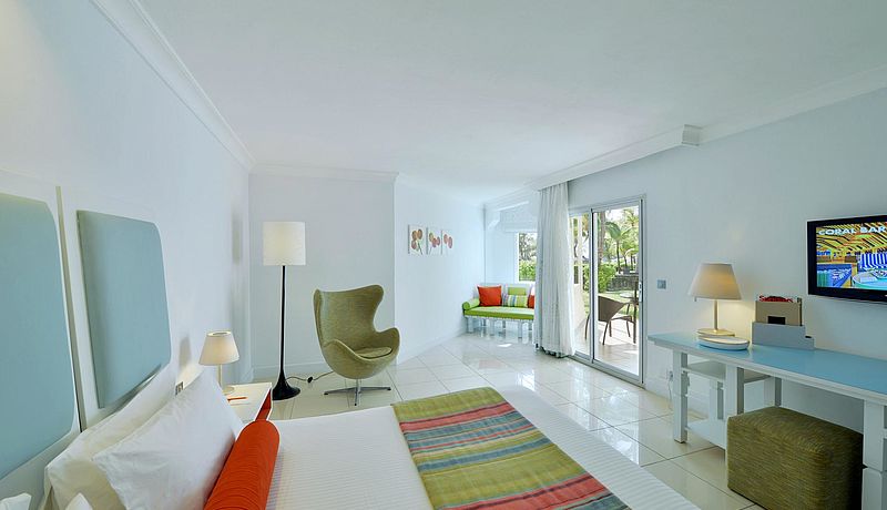 Doppelzimmer Deluxe Gardenview im Ambre Resort and Spa / Golfreisen Mauritius