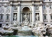 City-Golfreisen nach Rom – Trevi-Brunnen