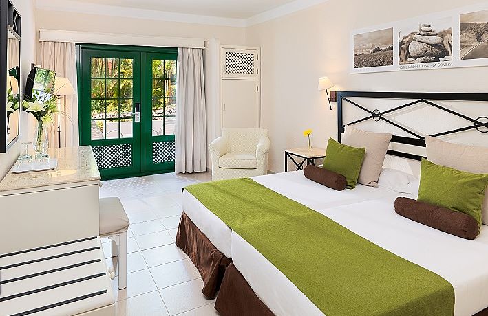 Doppelzimmer Komfort im Hotel Jardin Tecina auf La Gomera / Golfreisen Kanarische Inseln