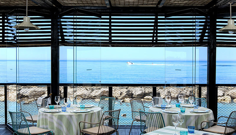 Amare Restaurant im Verdura Golf Spa Resort auf Sizilien, Italien