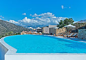 Infinity Pool beim Crete Golf Hotel bei Chersonissos auf Kreta