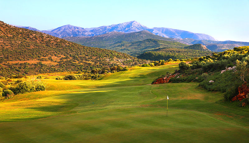 Crete Golf Club bei Chersonissos auf Kreta