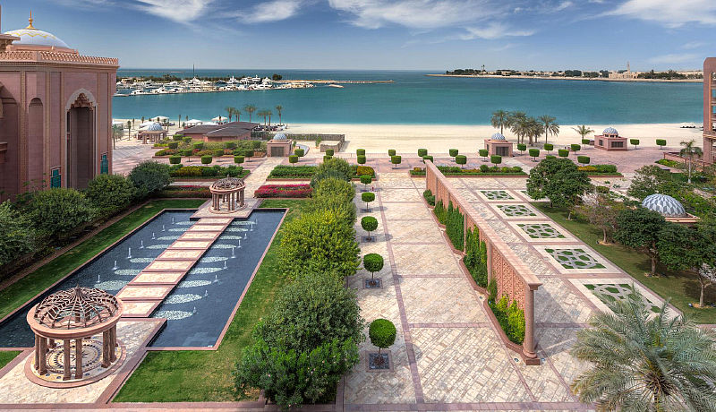 Emirates Palace Hotel / Golfreisen Abu Dhabi