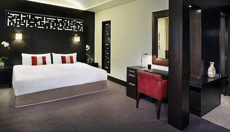 Doppelzimmer Deluxe im The Address Montgomerie / Golfreise Dubai