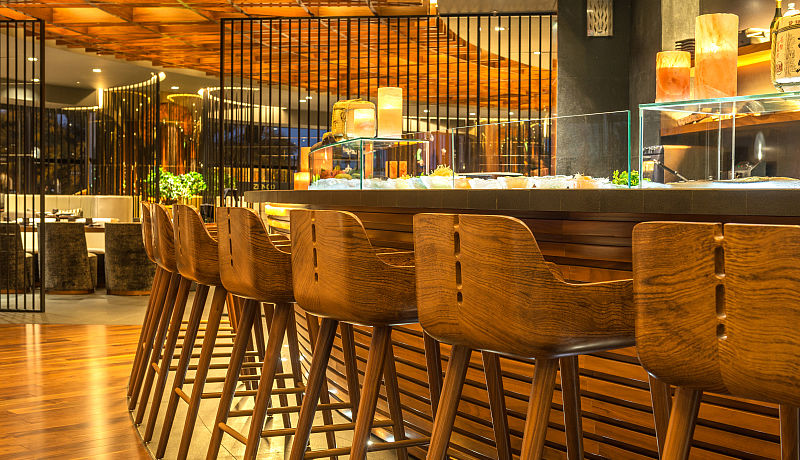 Zengo Sushi-Bar im Le Royal Meridien Beach Resort and Spa / Golfreisen Dubai